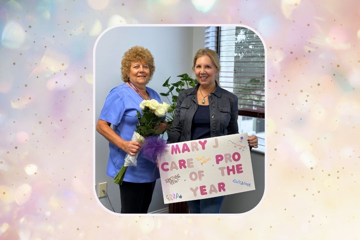 Home Instead of Sewell Nominates Mary for Care Pro of the Year!