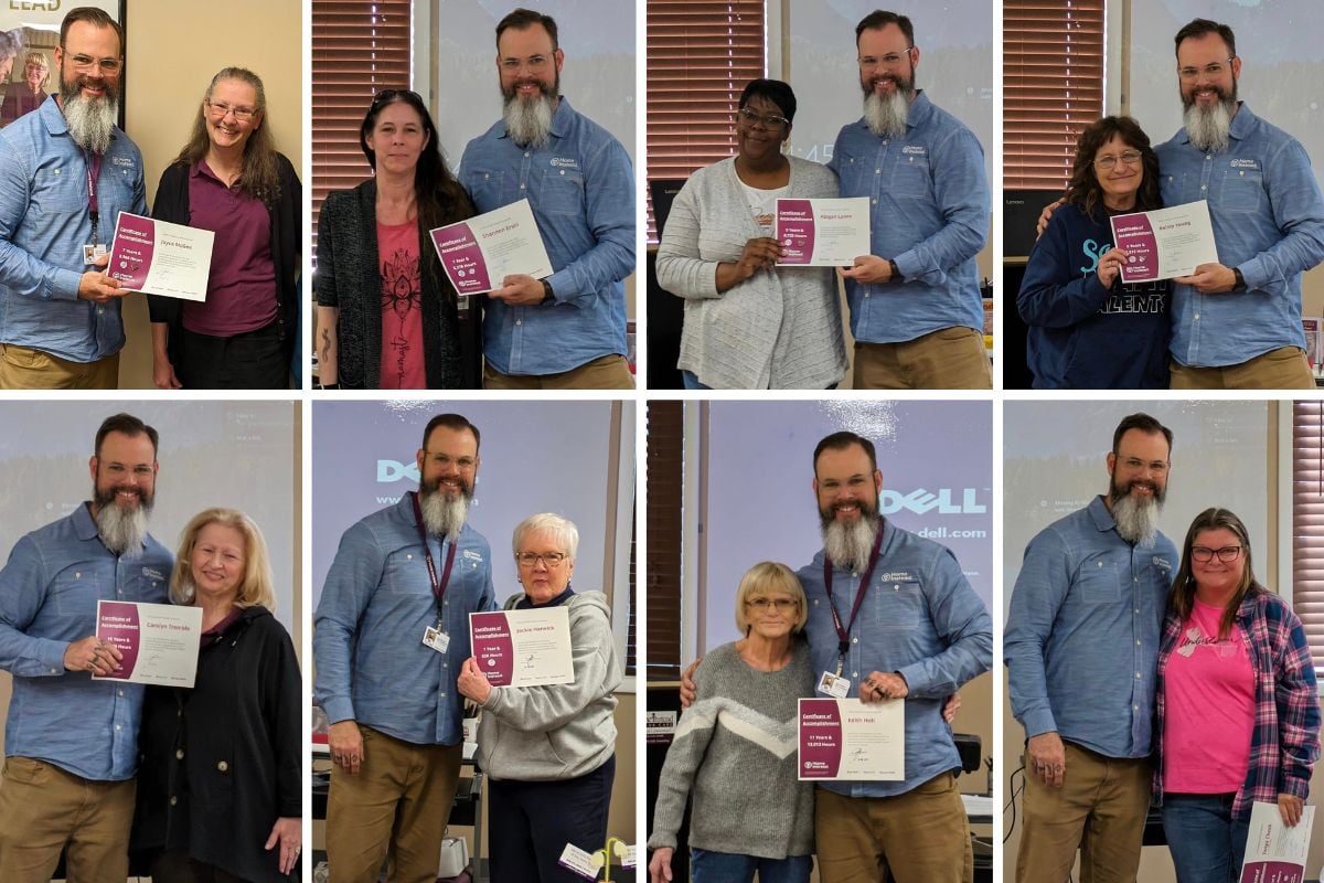 Certificates to Honor Our Caregivers at Home Instead of Muncie, IN