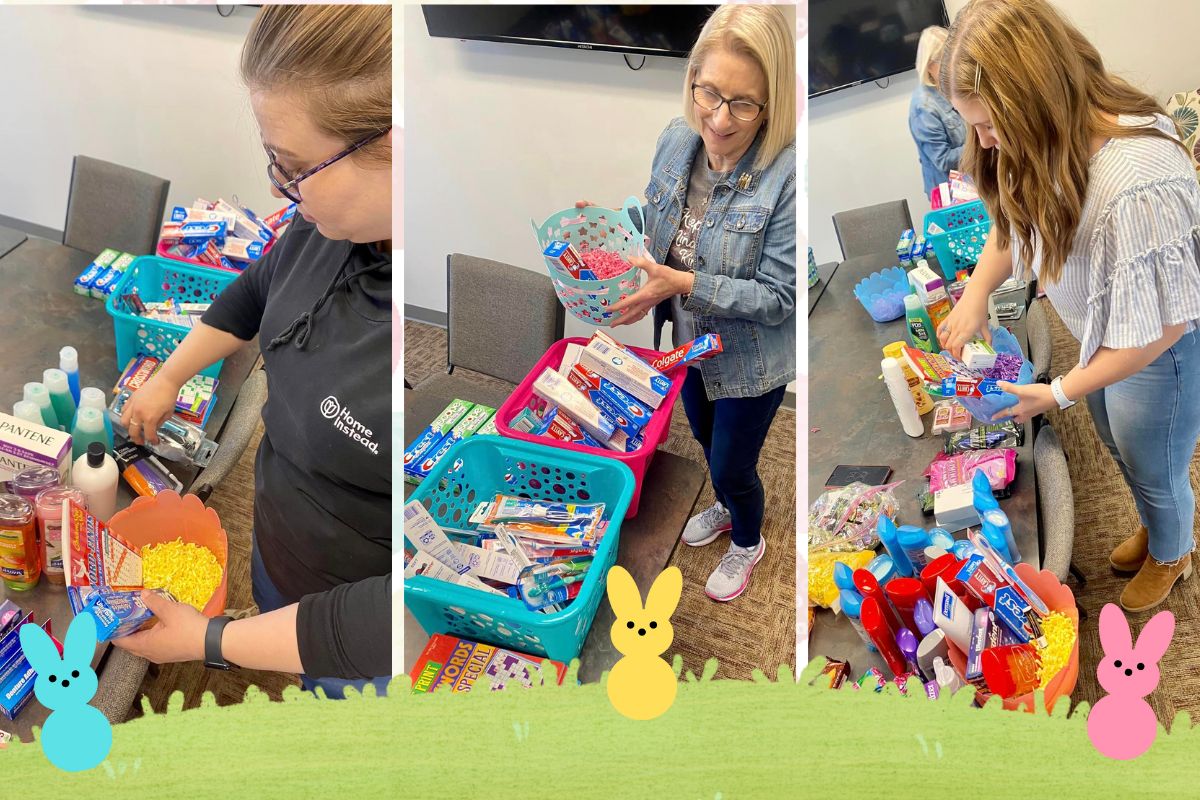 Home Instead Makes Easter Baskets for Seniors in Lincoln, NE pic1.jpg