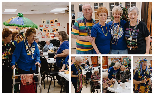 Two seniors turn 100 Mardi Gras