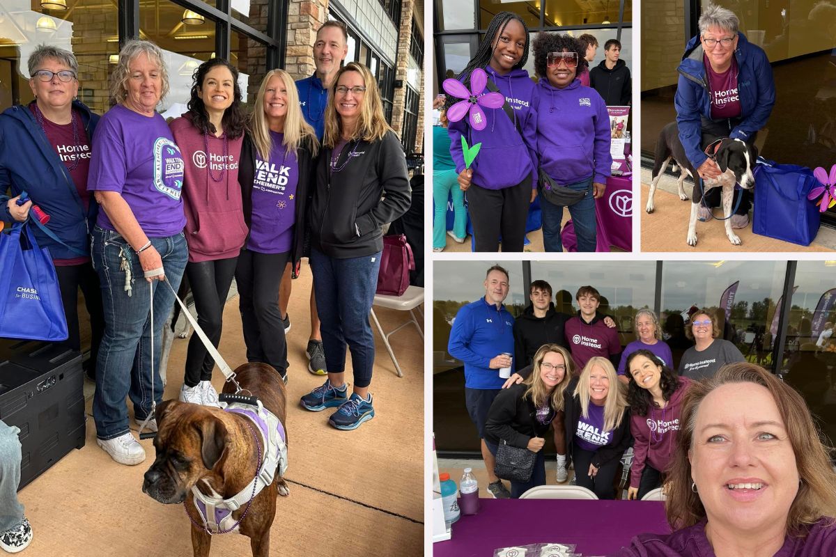 Home Instead Raises Thousands for Alzheimer's Care in Springfield, IL collage1