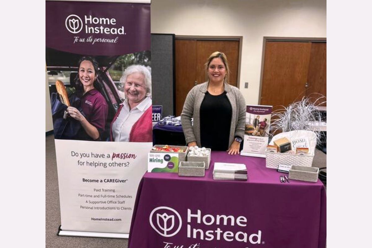 Home Instead Connects with Local Students at the Career Fair in Columbus, NE