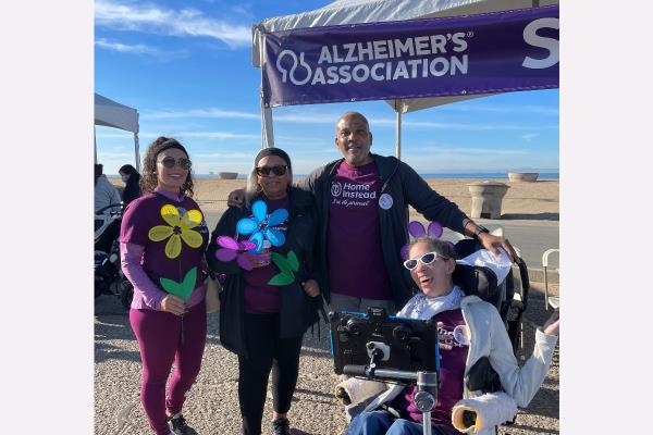 Home Instead Placentia, CA Walk to End Alzheimer's hero