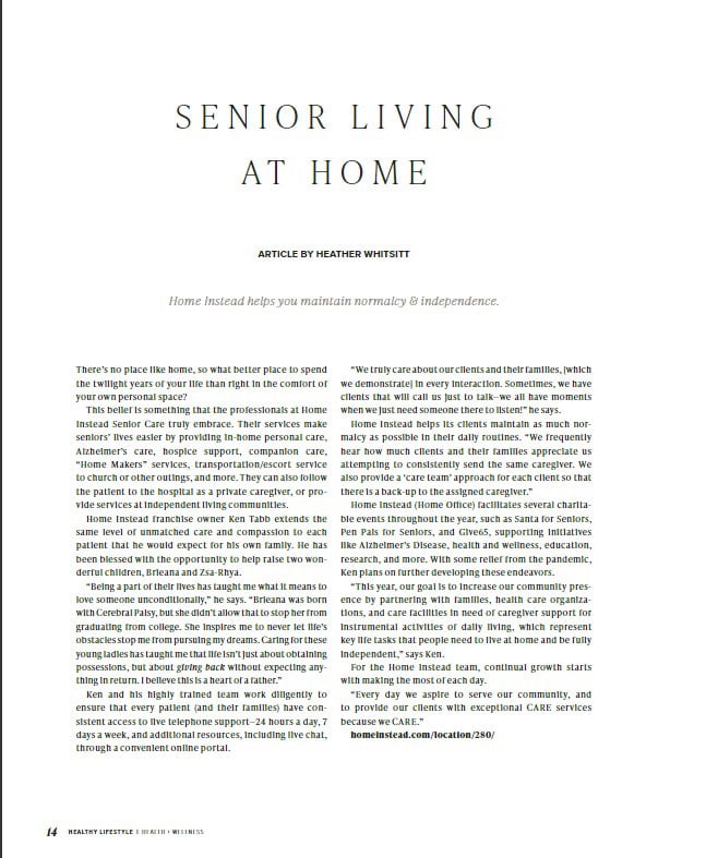 Senior Living at Home