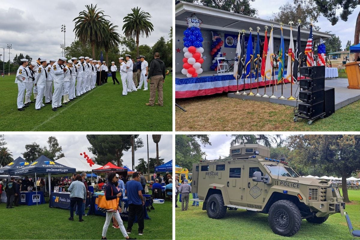 Home Instead Supports 26th Tribute to Veterans & Military Families Event collage