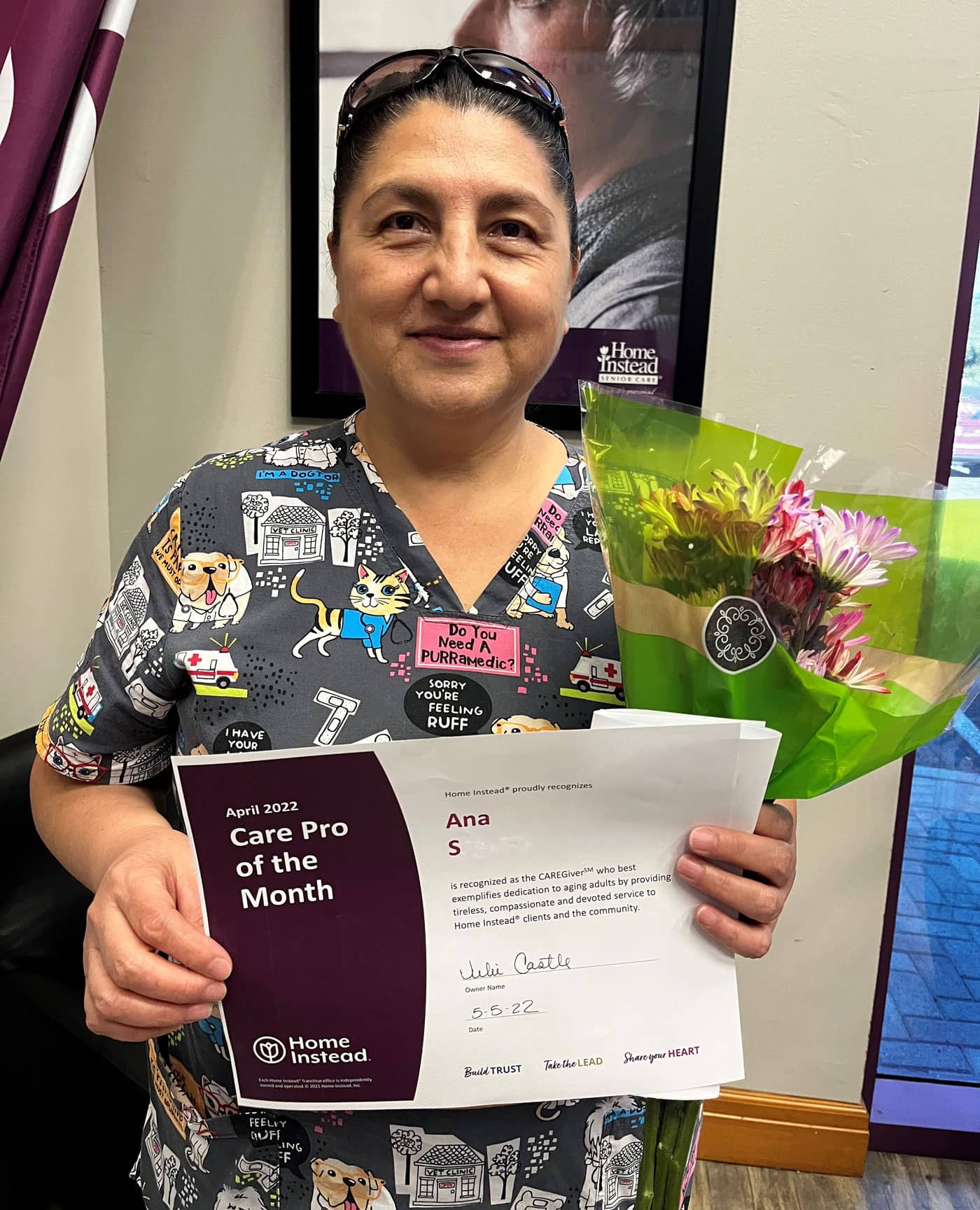 Ana Segrera; Care Professional of the Month - April 2022