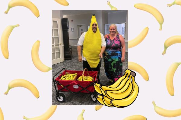 Home Instead Goes Bananas for Senior Care in Poquoson, VA