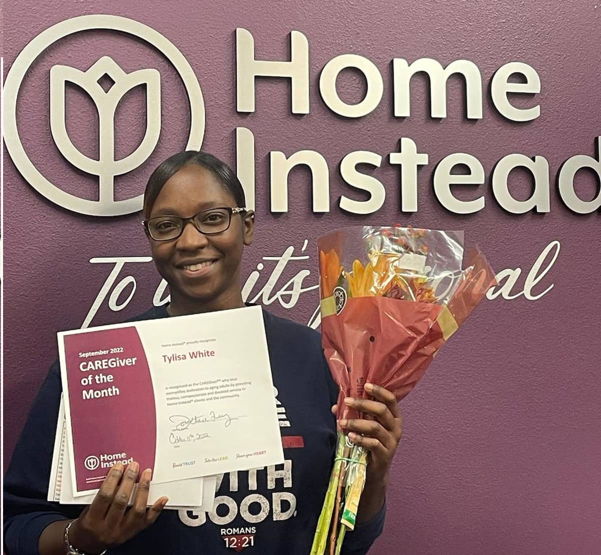 Tylisa White: September 2022 Care Professional of the Month