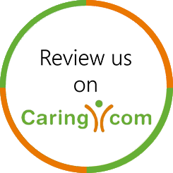 Review us on Caring.com graphic