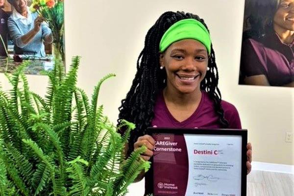 Care Professional of the Quarter - Quarter 1 - Destini C.