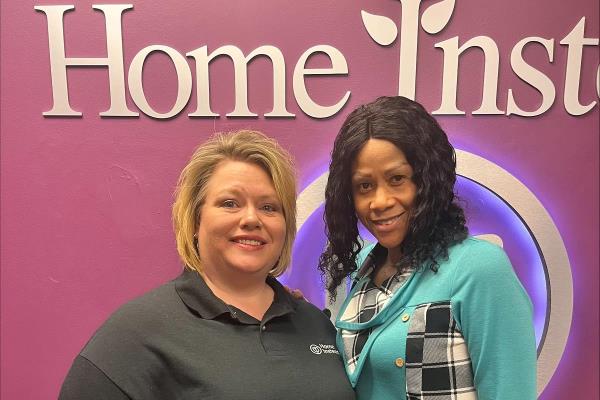 Care Pro of the Month Fatou and Care Pro Advocate Amanda