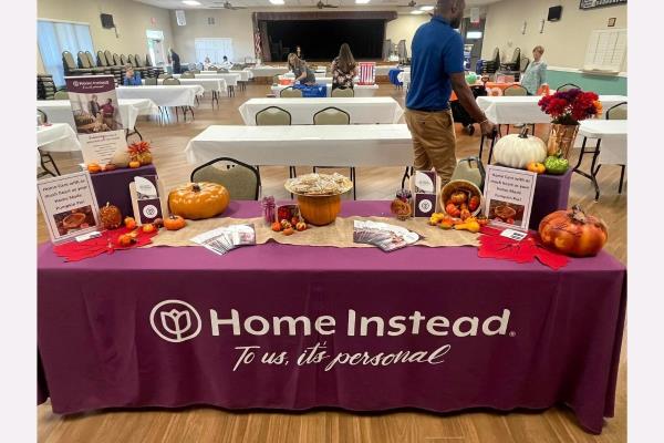 Home Instead Celebrates National Pumpkin Pie Day with Seniors at Sandpiper in Lakeland, FL