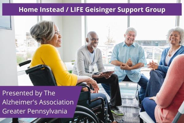 Home Instead LIFE Geisinger Support Group Hero