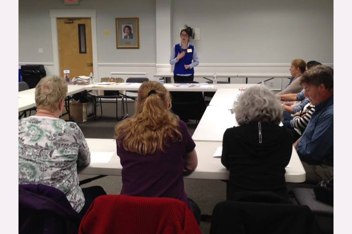 Framingham Caregiver Training Session