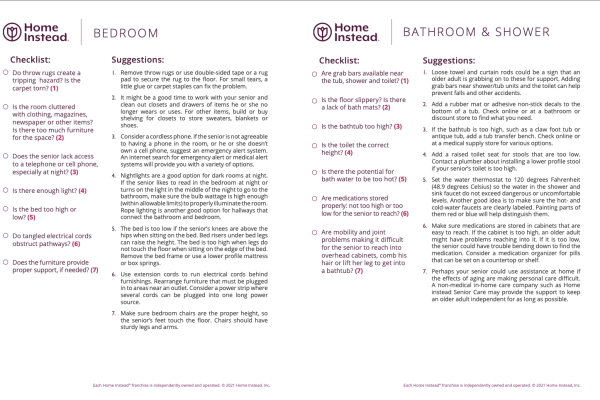 home safety checklist home instead northeastern connecticut