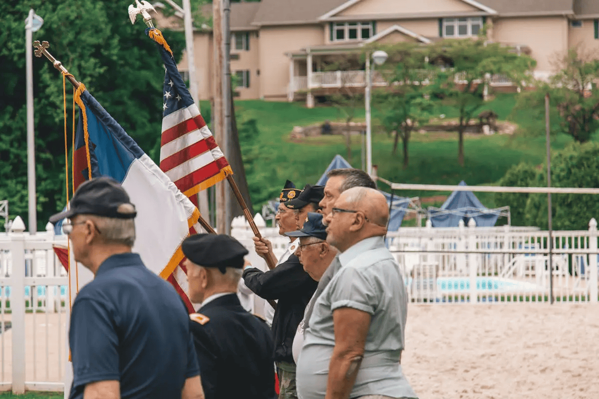 Veterans Presenting the Colors 1 