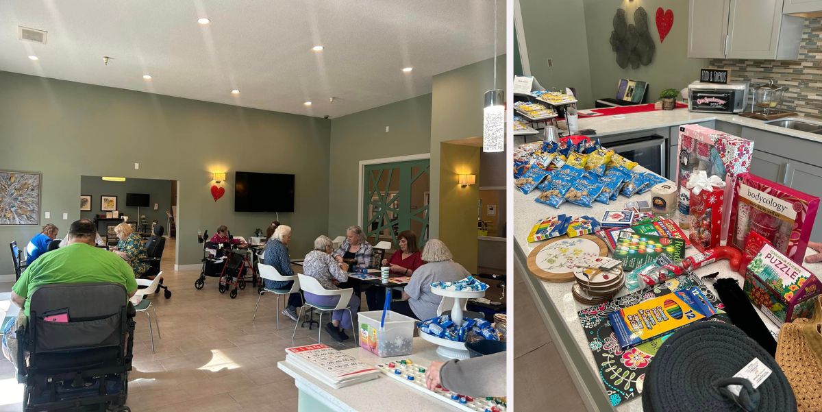 Home Instead Bingo Day at The Oaks in Plainfield, IN