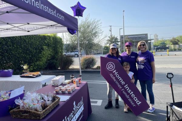 Home Instead Monrovia, CA Alzheimer's Bake Sale 2022 hero