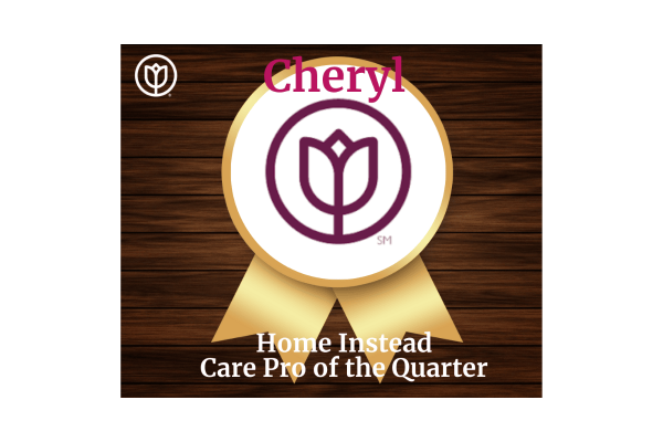 Cheryl Lenawee County Care Pro of the Quarter for Q2