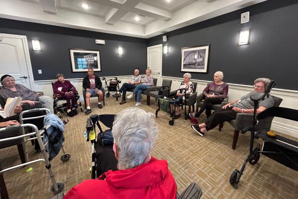 Home Instead Hosts Senior Jeopardy at The Wellington in Liberty, MO