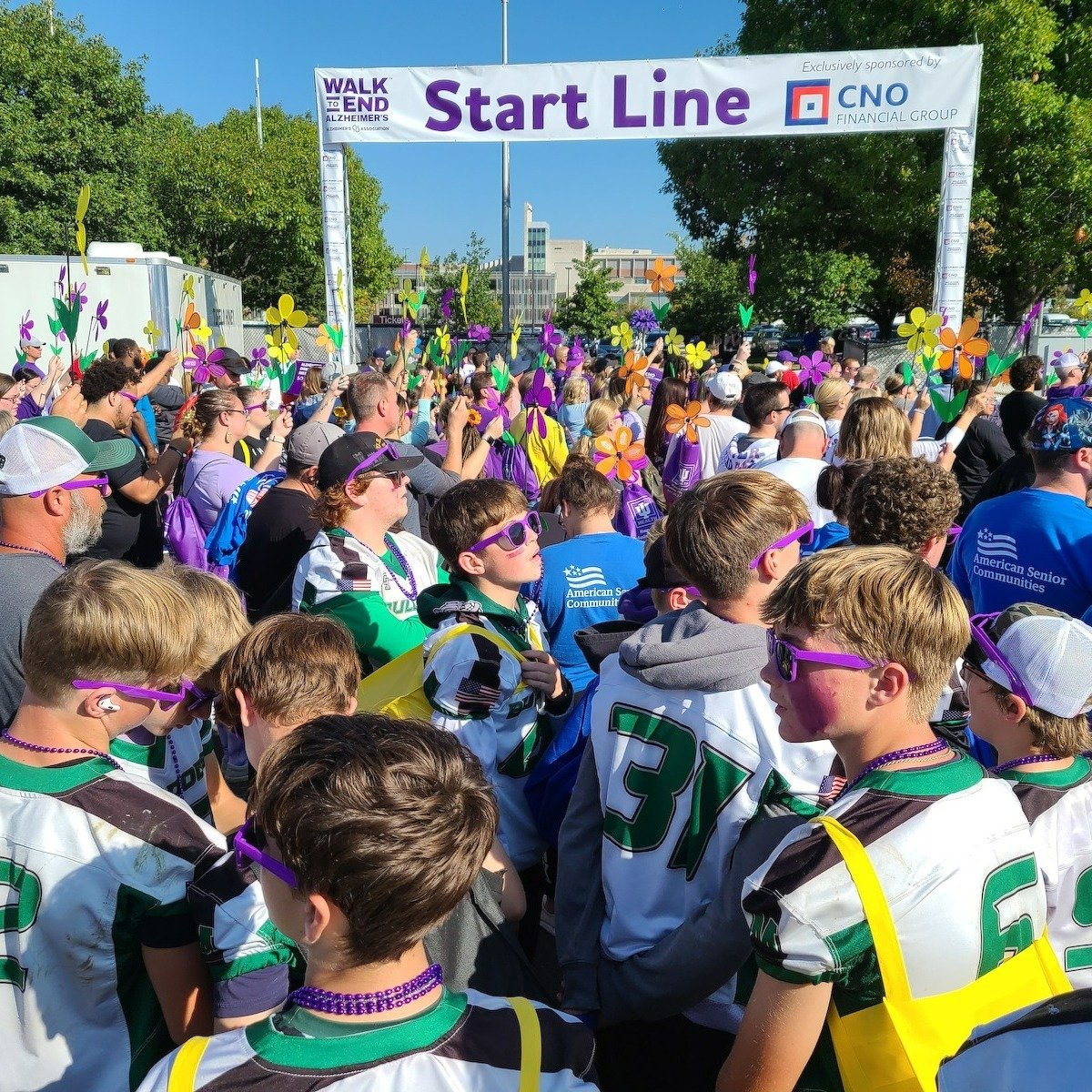 Team Spirit for Walk to End Alzheimer's in West Indianapolis, IN