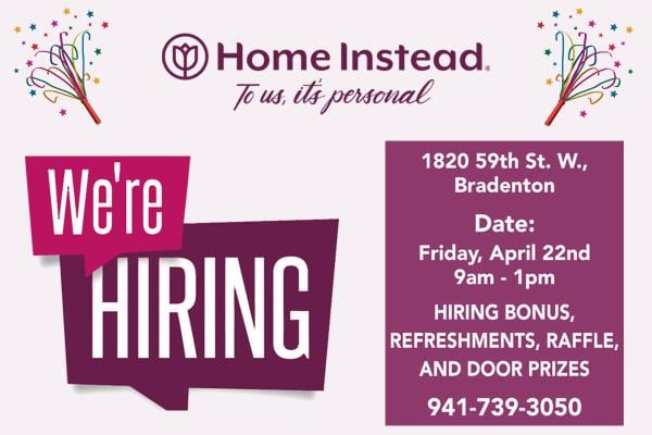 Home Instead Bradenton, FL Hiring Event