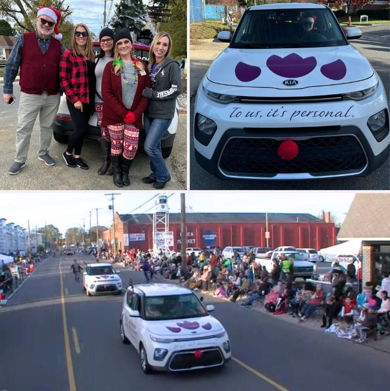 Home Instead Joins the 96th Concord Christmas Parade collage