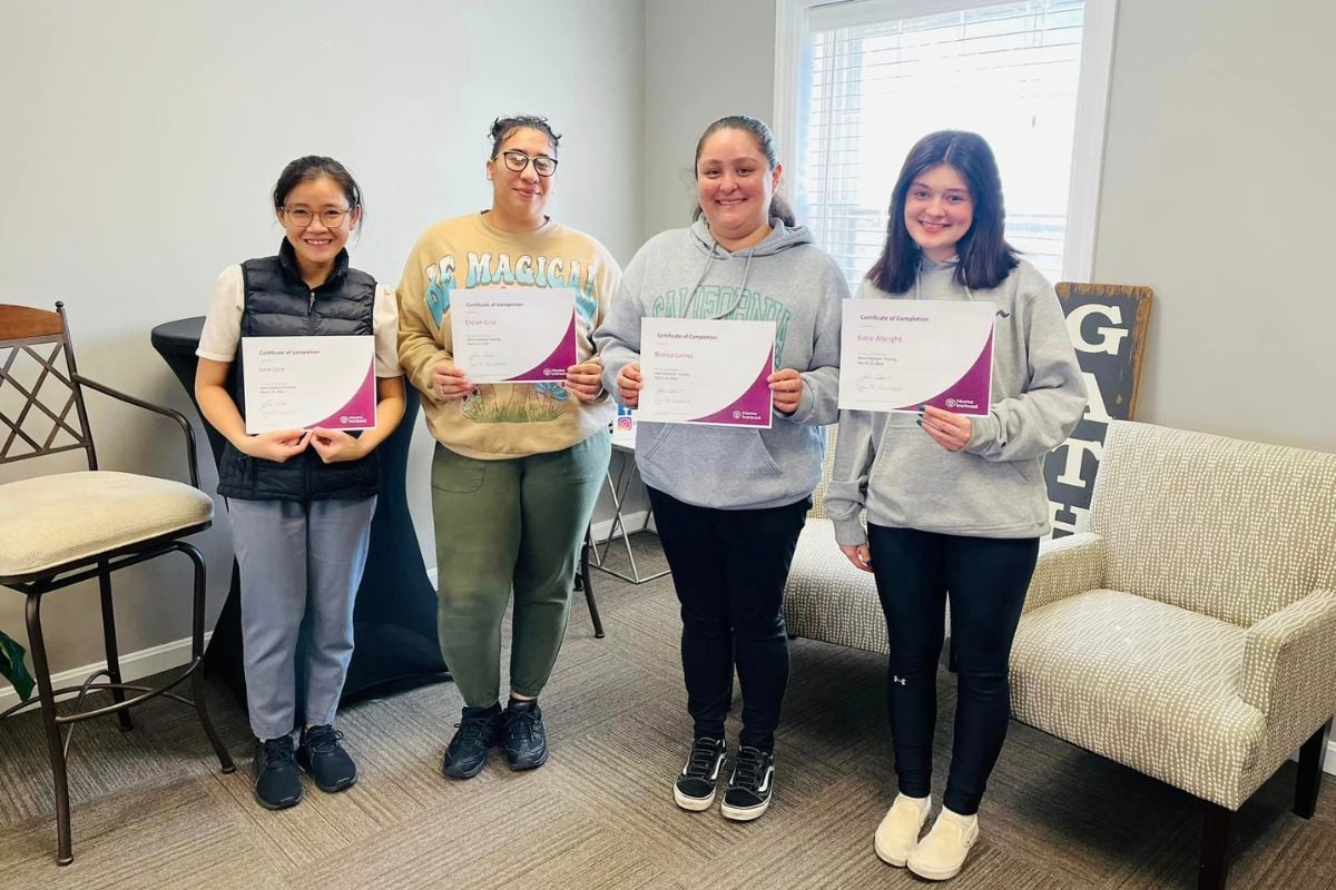 Home Instead Celebrates New Caregiver Graduates With a St. Patrick's Day Meal