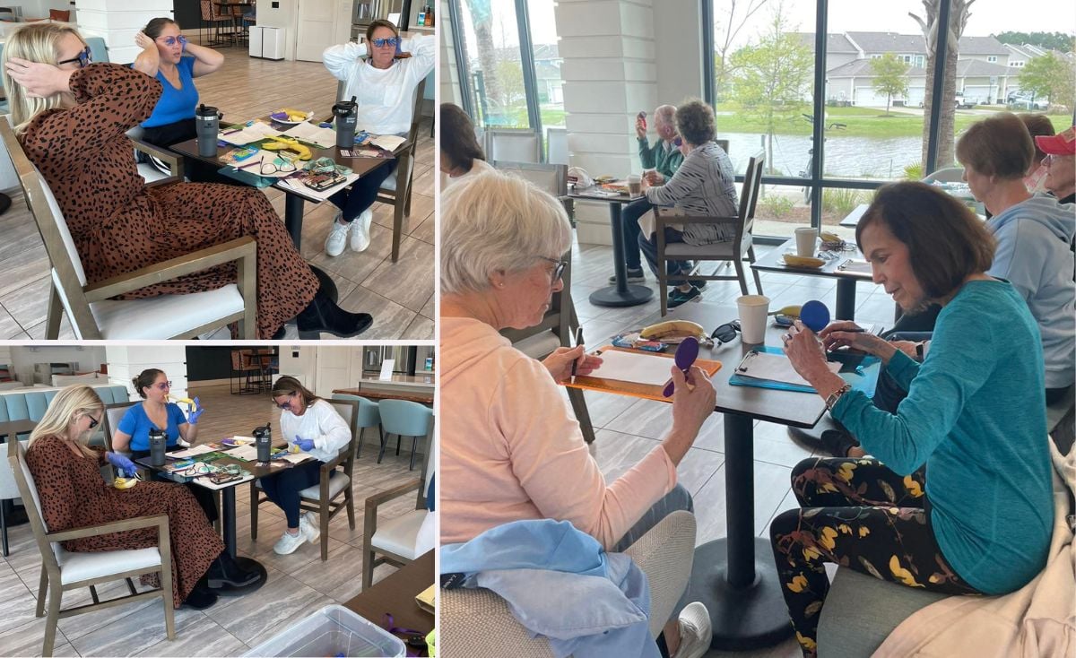 Home Instead Shares Person-Centered Alzheimer’s Training With Restore at Carolina Park collage