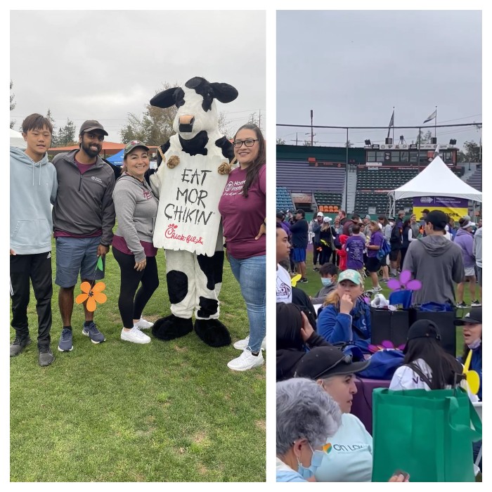 Home Instead San Jose, CA at Alzheimer's Walk collage