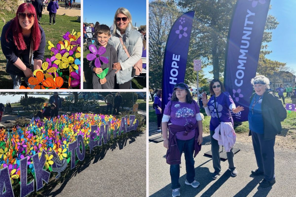 Home Instead Walks to End Alzheimer's Together in Norwell, MA collage