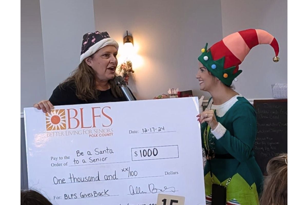 Better Living for Seniors Donates $1000 to Home Instead's Be a Santa to a Senior Program