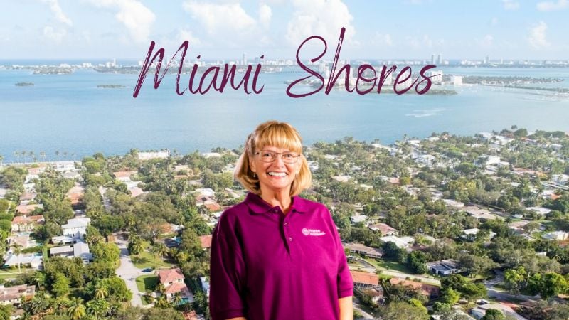 Home Instead caregivers with Miami Shores, FL in the background