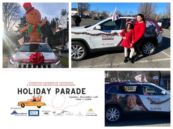 Stoneham, MA Holiday Parade Collage