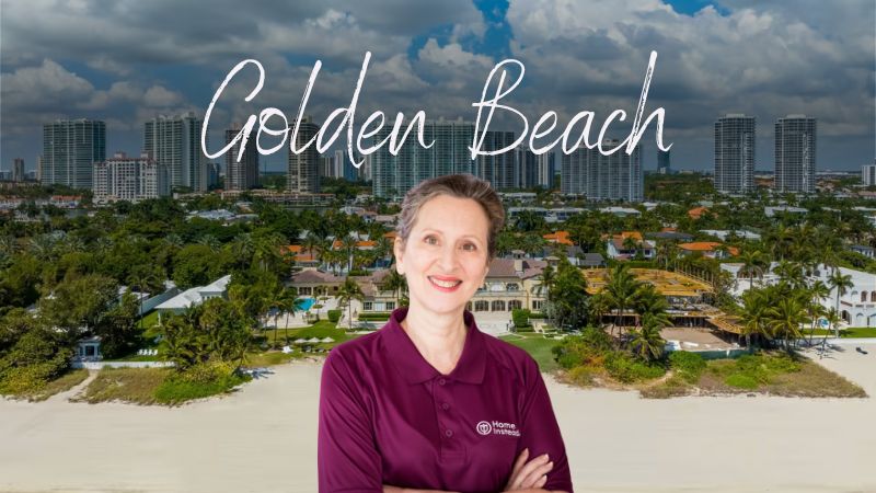 Home Instead caregivers with Golden Beach, FL in the background