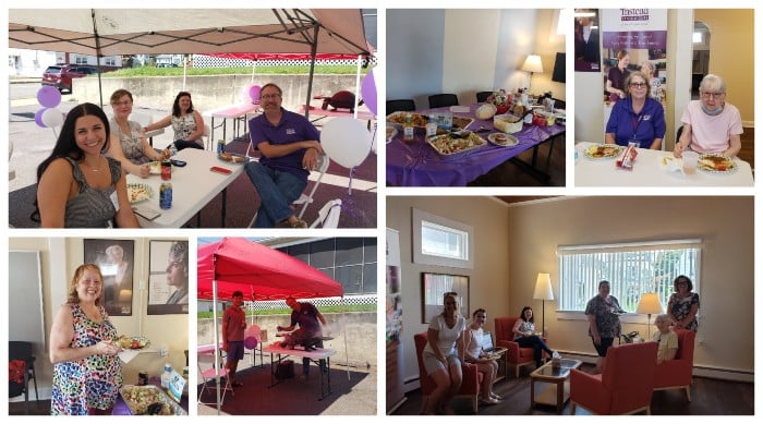 Caregiver BBQ Collage