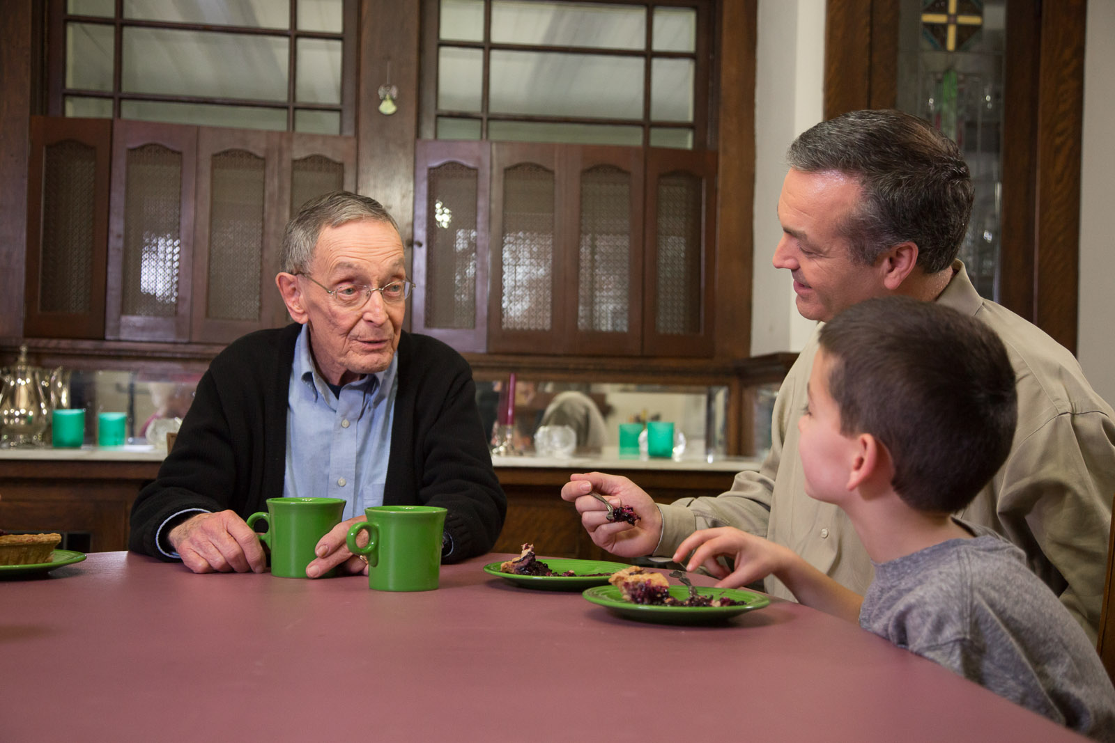 Multi generational dinner food 13