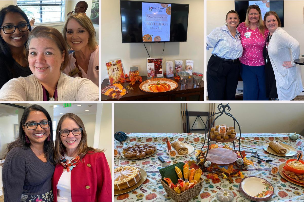 Home Instead Celebrates Fall with Senior Care Professionals in Lakeland, FL collage