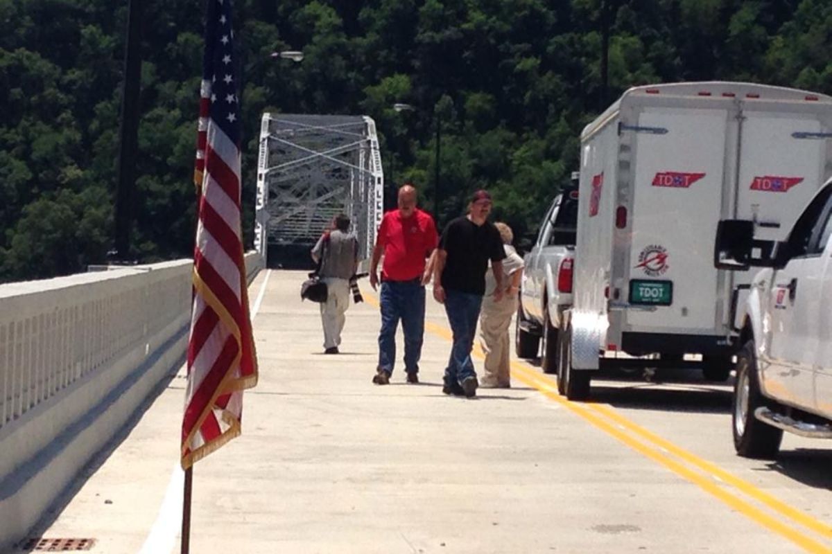 Cordell Hull Bridge Reopening Carthage, TN hero