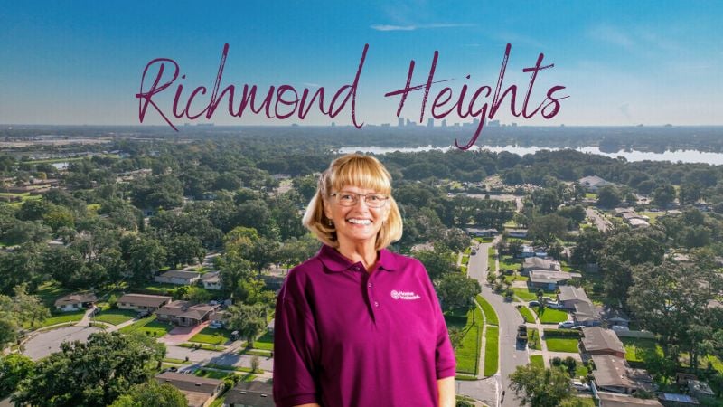 Home Instead caregivers with Richmond Heights, FL in the background