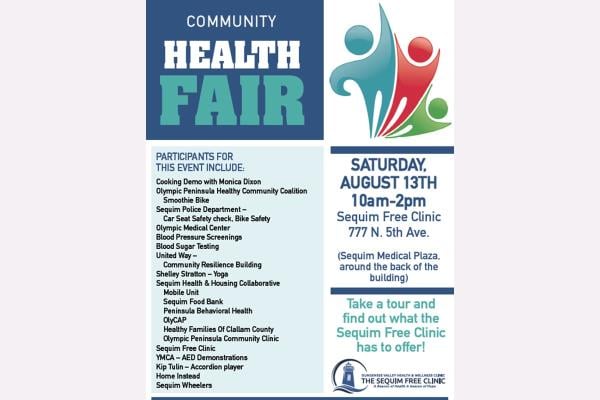 Community Health Fair in Sequim, WA 2022 hero