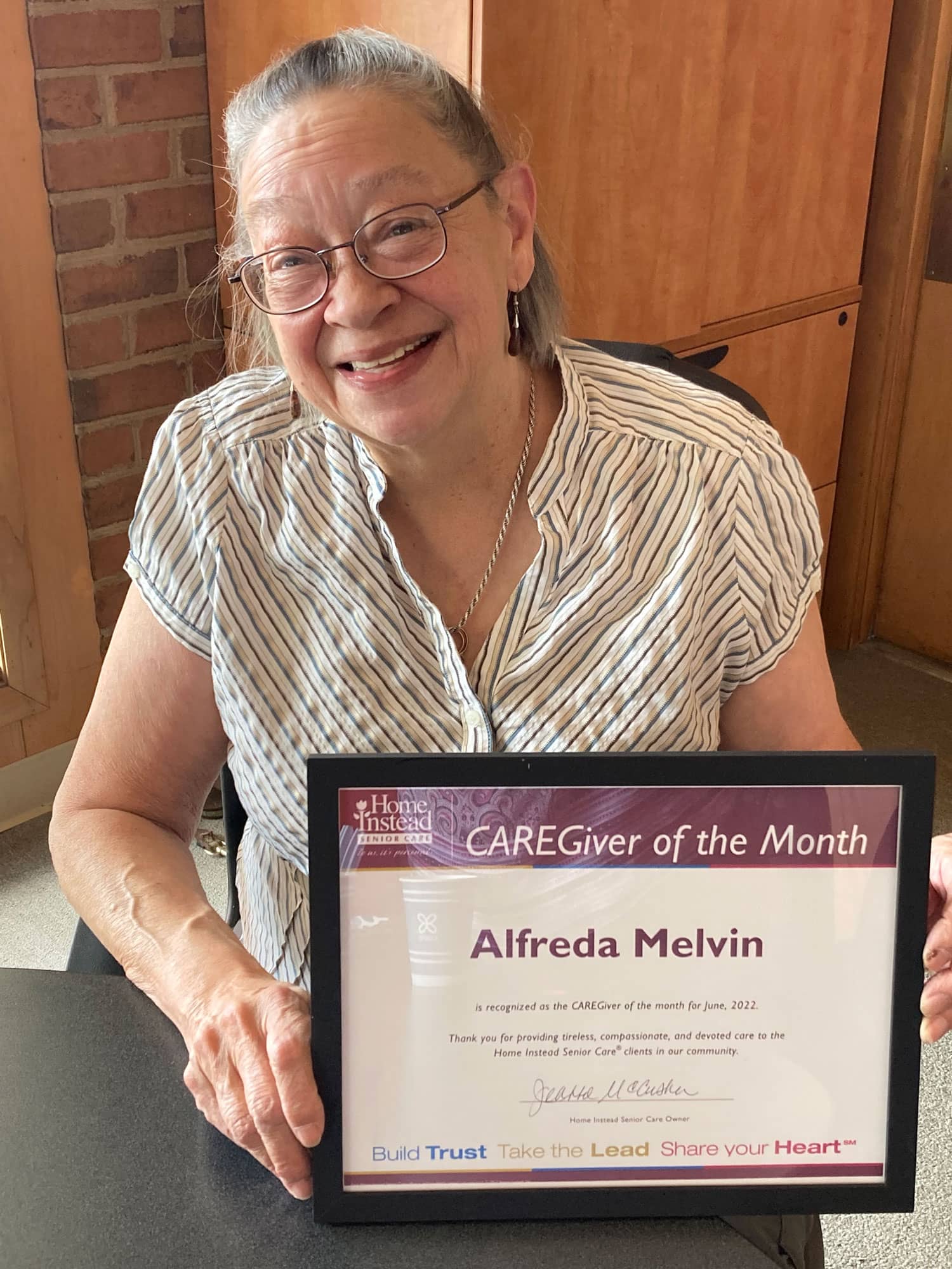 Alfreda Melvin CPOTM June 2022 COMP