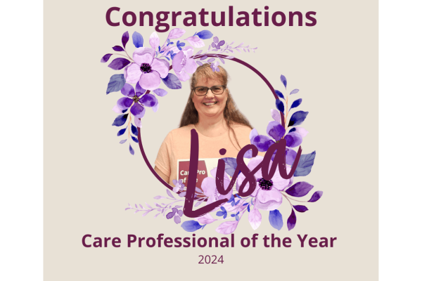 2024 Care Pro of the Year Lisa