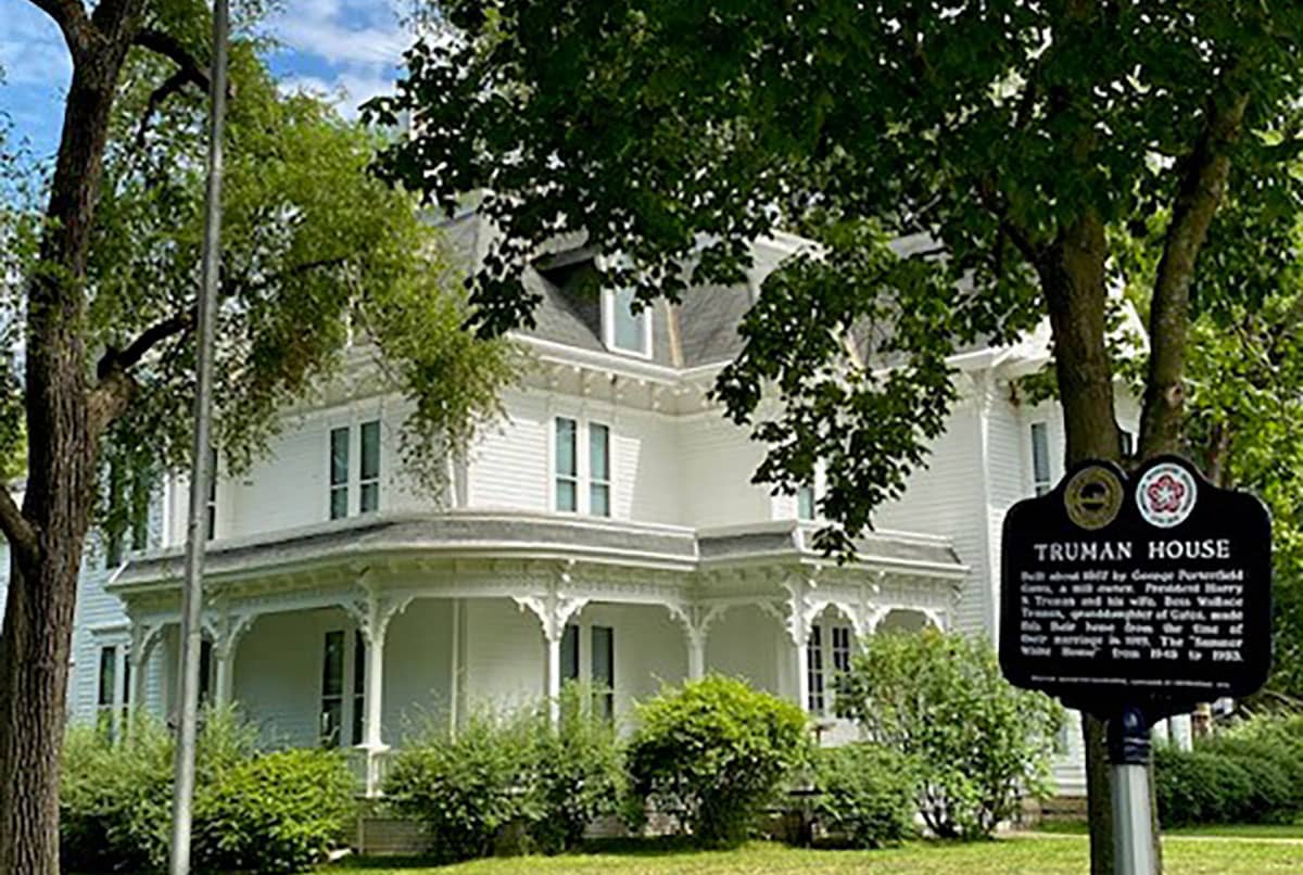 Photo of the Truman House in Independence, MO