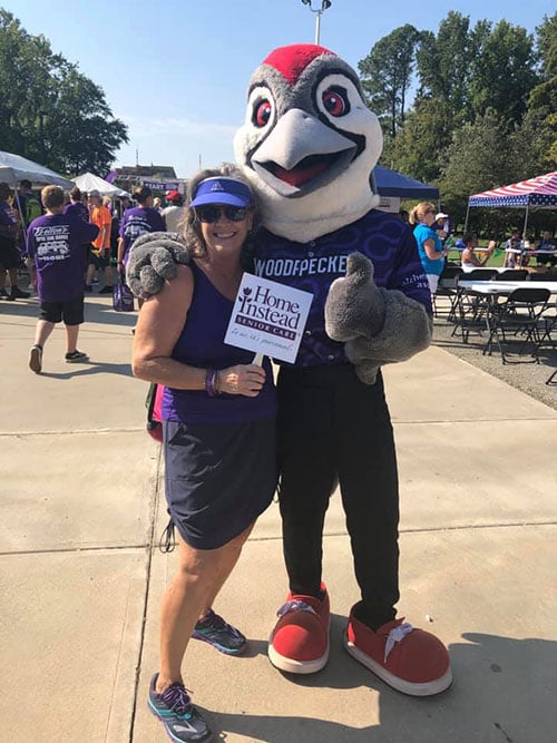 Bird Photo at Walk to End Alzheimer's 2019