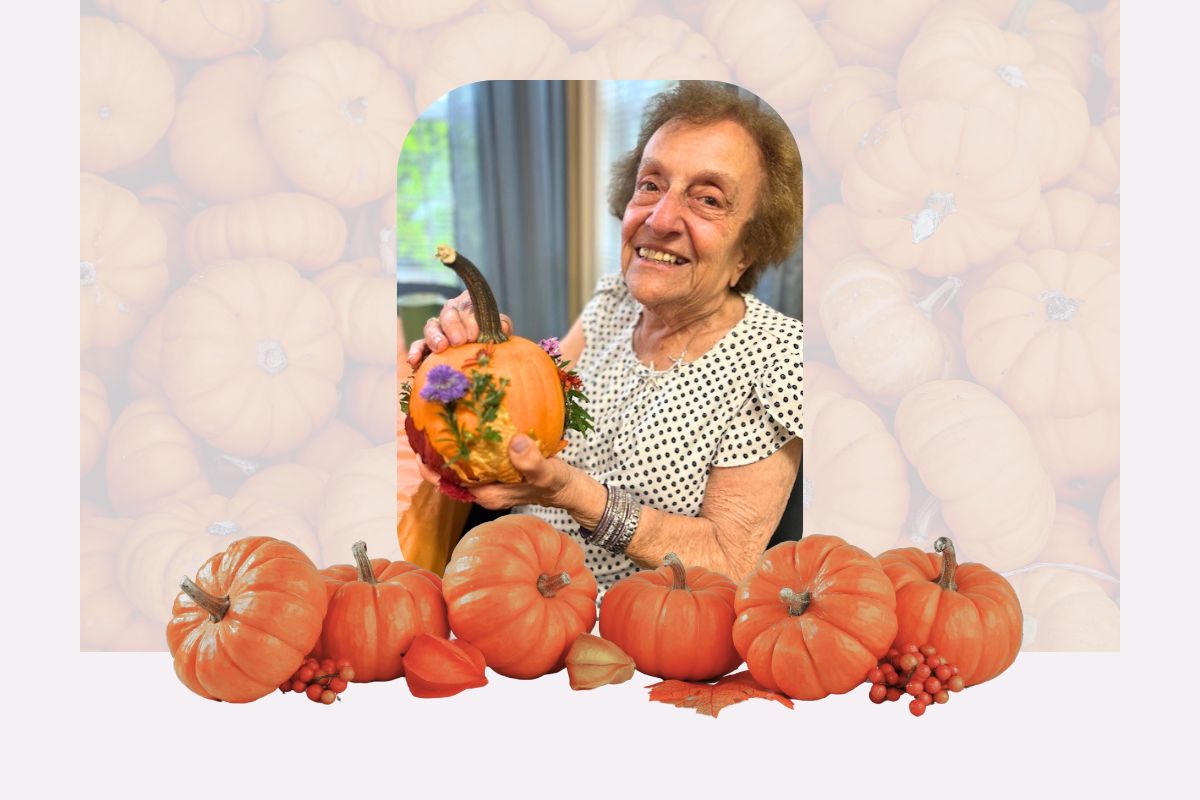 Home Instead Senior Day Program Celebrates Fall with Pumpkin Decorating