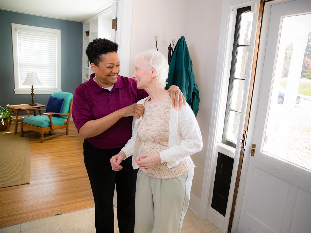 Honor Care Pro helps Client with jacket